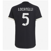 Dres Juventus Manuel Locatelli #5 Rezervni 2023-24 Kratak Rukav